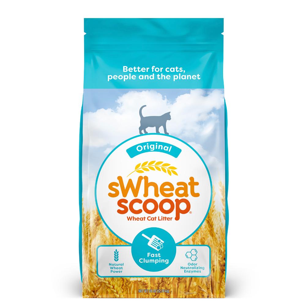 SWHEAT SCOOP Original Litter 28lb NEW SIZE