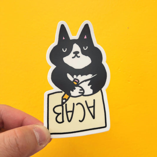 SECRET PLANET ACAB Vinyl Sticker