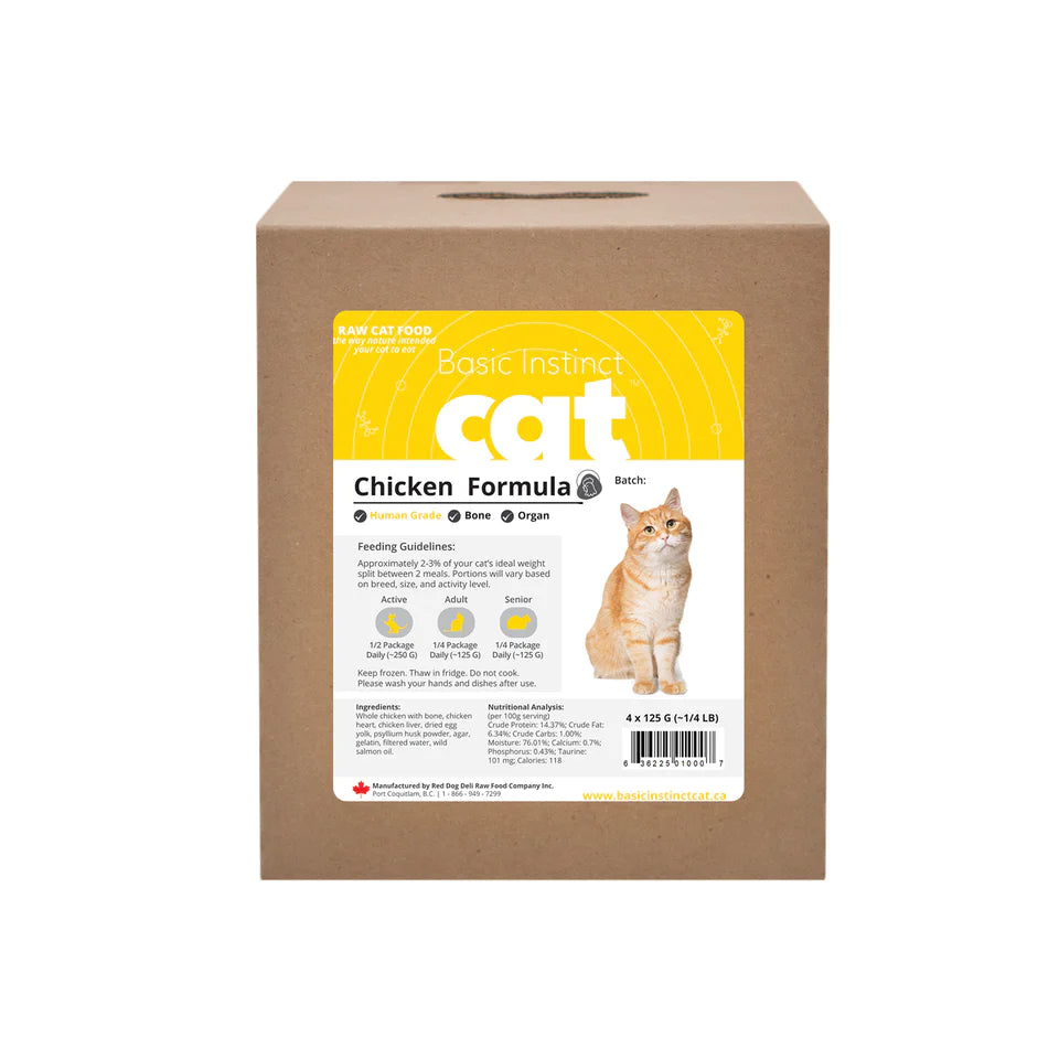 Instinct raw clearance cat food