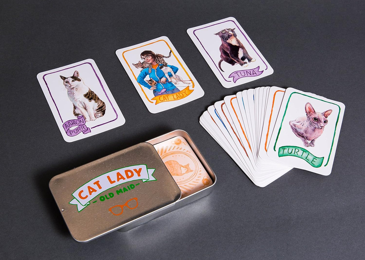 Cat Lady Old Maid Card Game