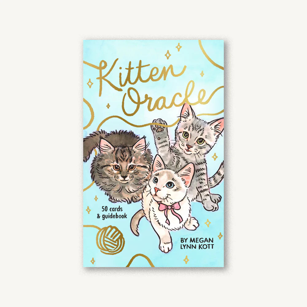 Kitten Oracle: 50 Cards & Guidebook by Megan Lynn Kott
