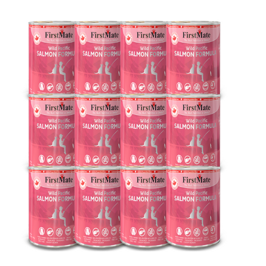 FIRSTMATE Limited Ingredient Diet Wild Pacific Salmon, 345g *CASE* (12 cans)