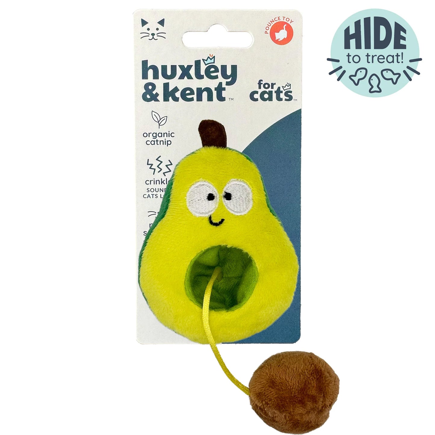 HUXLEY & KENT Avocado Popper Catnip Toy