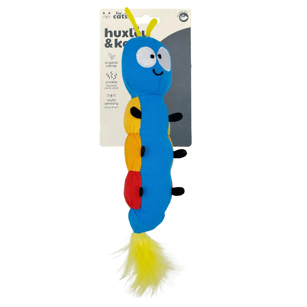 HUXLEY & KENT Caterpillar Catnip Kicker Toy