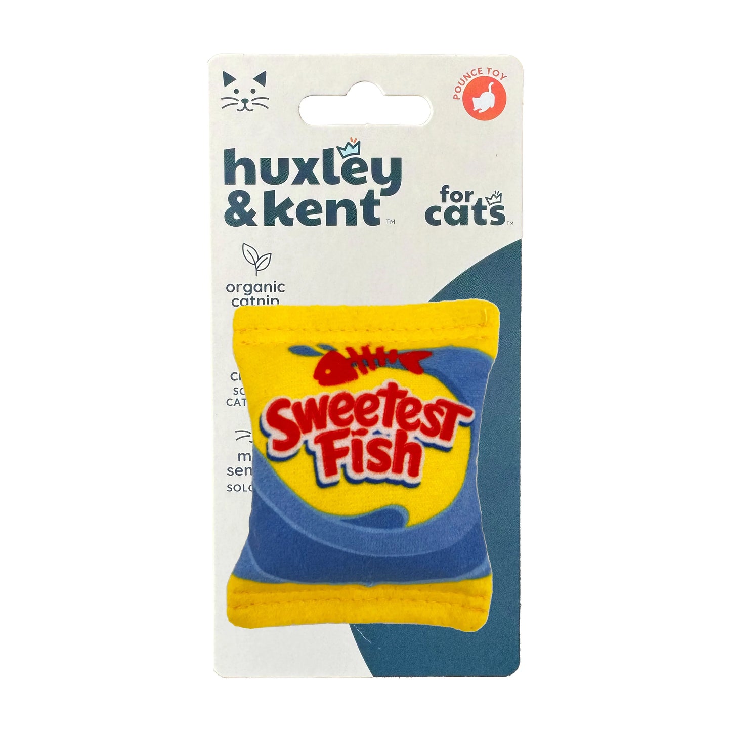 HUXLEY & KENT Sweetest Fish Catnip Toy