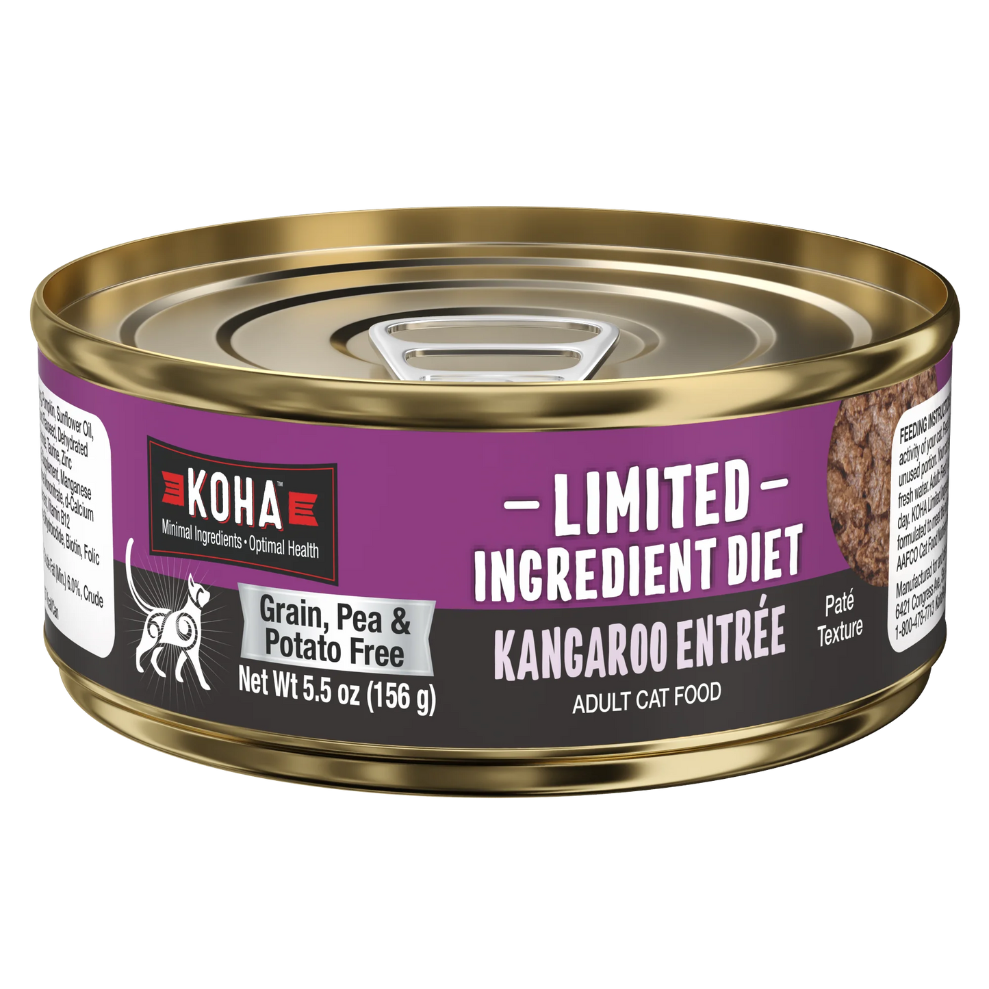 KOHA L.I.D. Kangaroo Pâté, 156g (5.5oz)