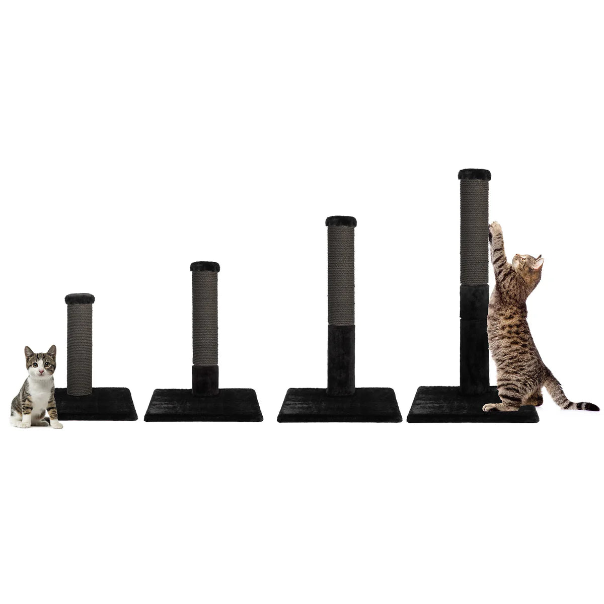NOBA Evolution Scratching Post, Black/Charcoal