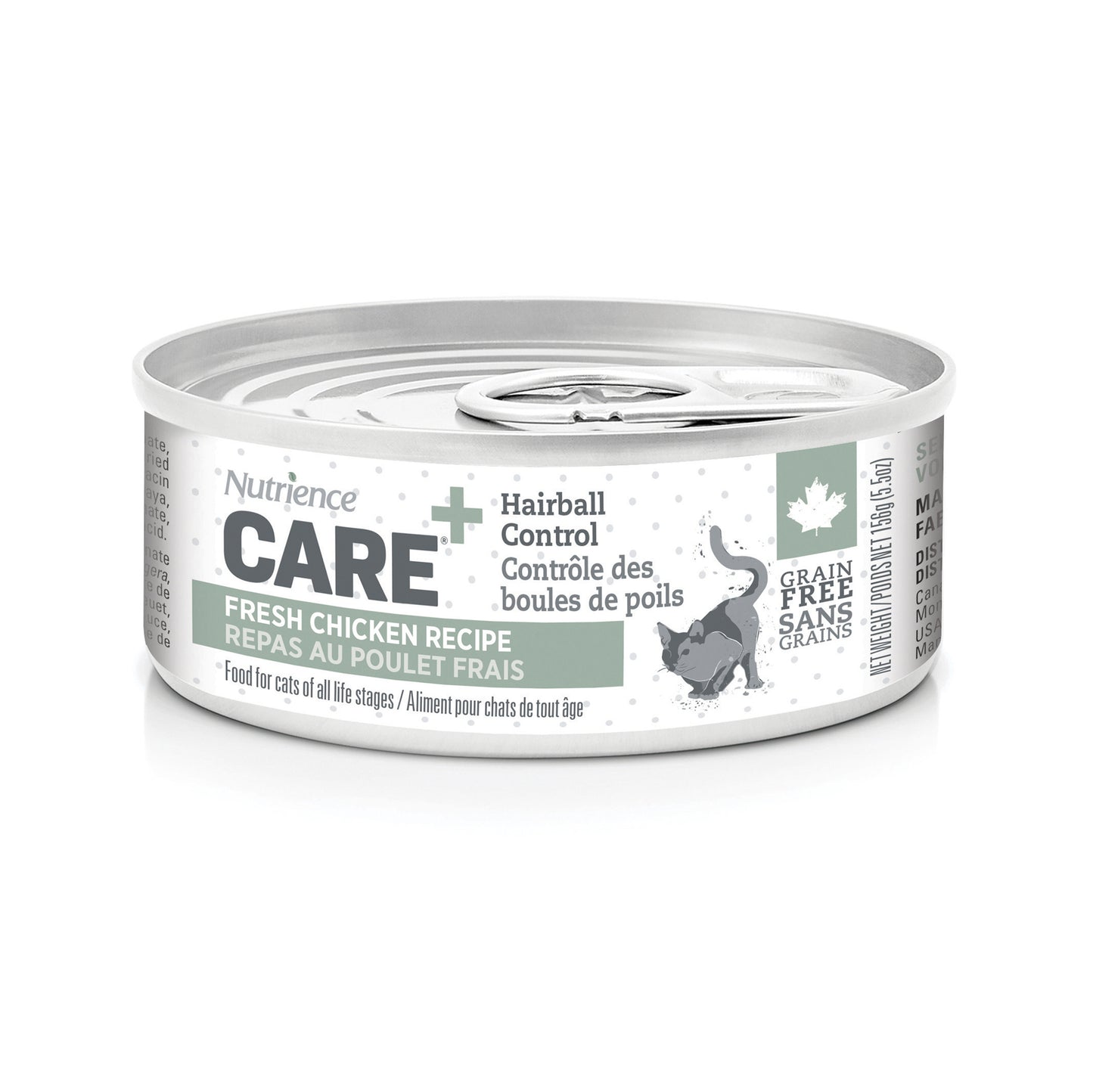 NUTRIENCE Care Hairball Control Pate Fresh Chicken Recipe, 156g (5.5oz)
