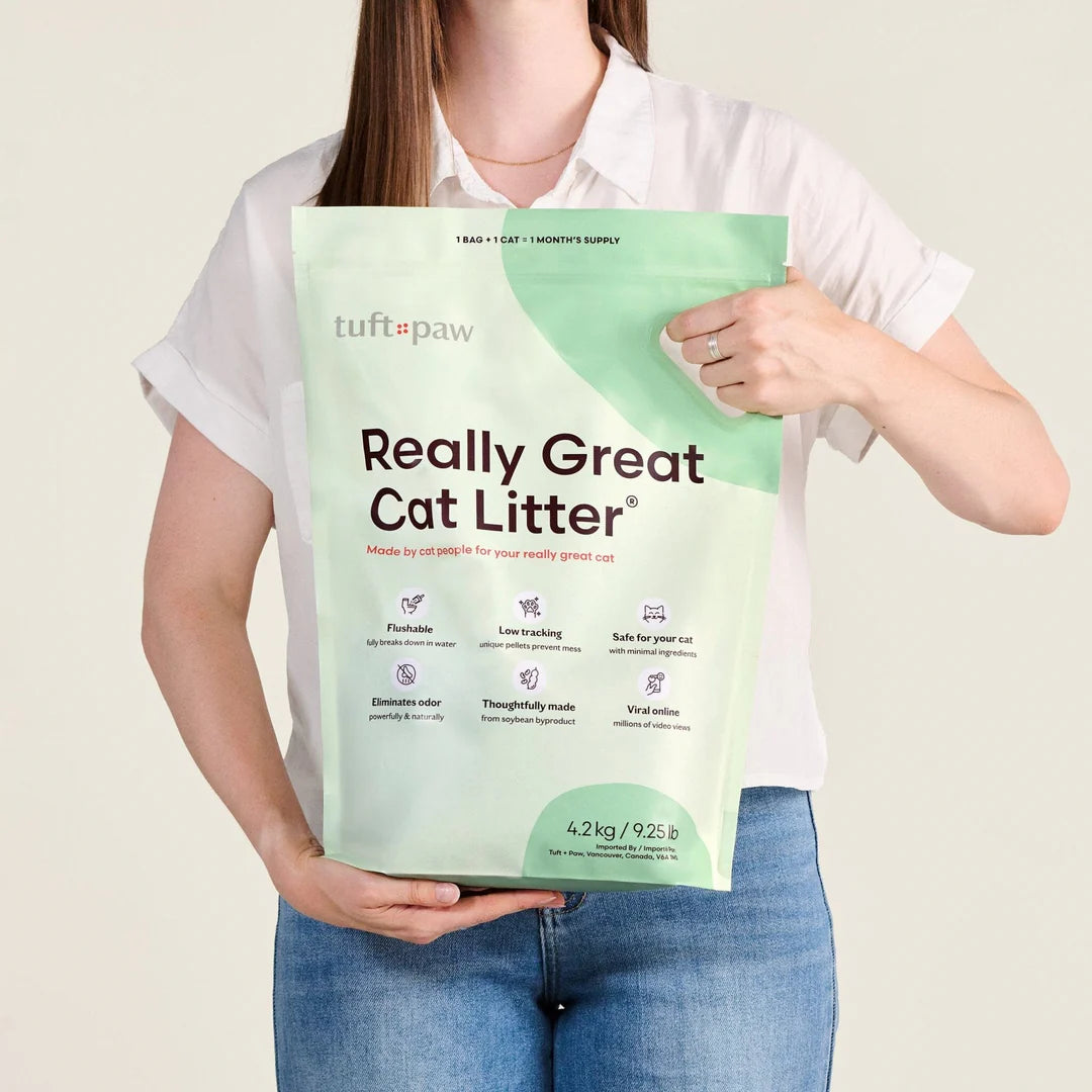 TUFT + PAW Really Great Cat Litter, 4.2kg