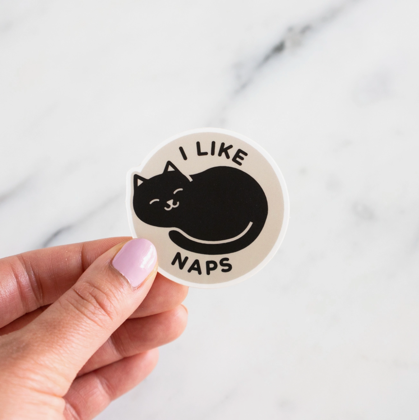EVERYDAY OLIVE I Like Naps Sticker