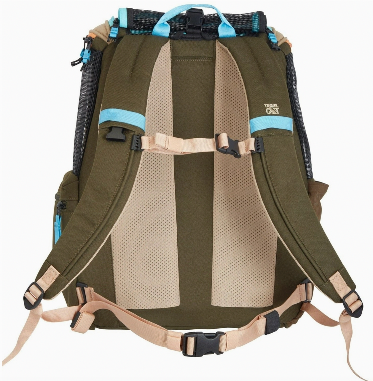 TRAVEL CAT “The Navigator” Convertible Cat Backpack, Earth