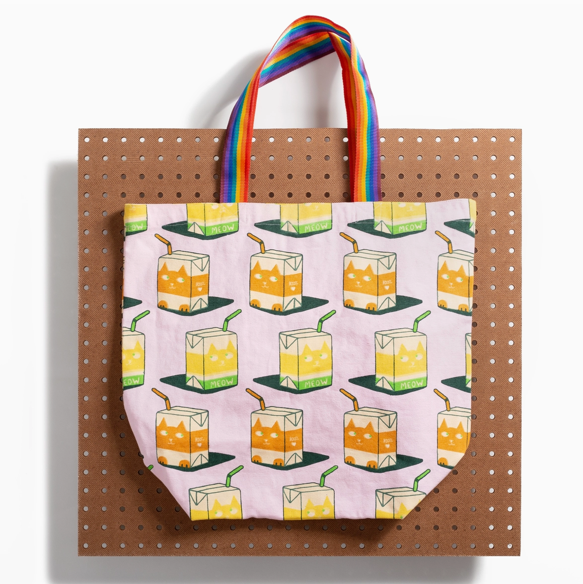 BABY CATS OF CALIFORNIA Juice Cat Tote Bag
