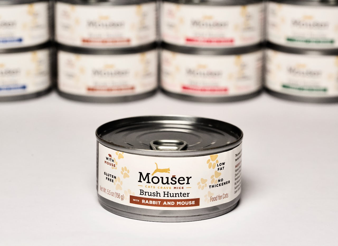 MOUSER Brush Hunter Rabbit and Mouse, 156g (5.5oz)