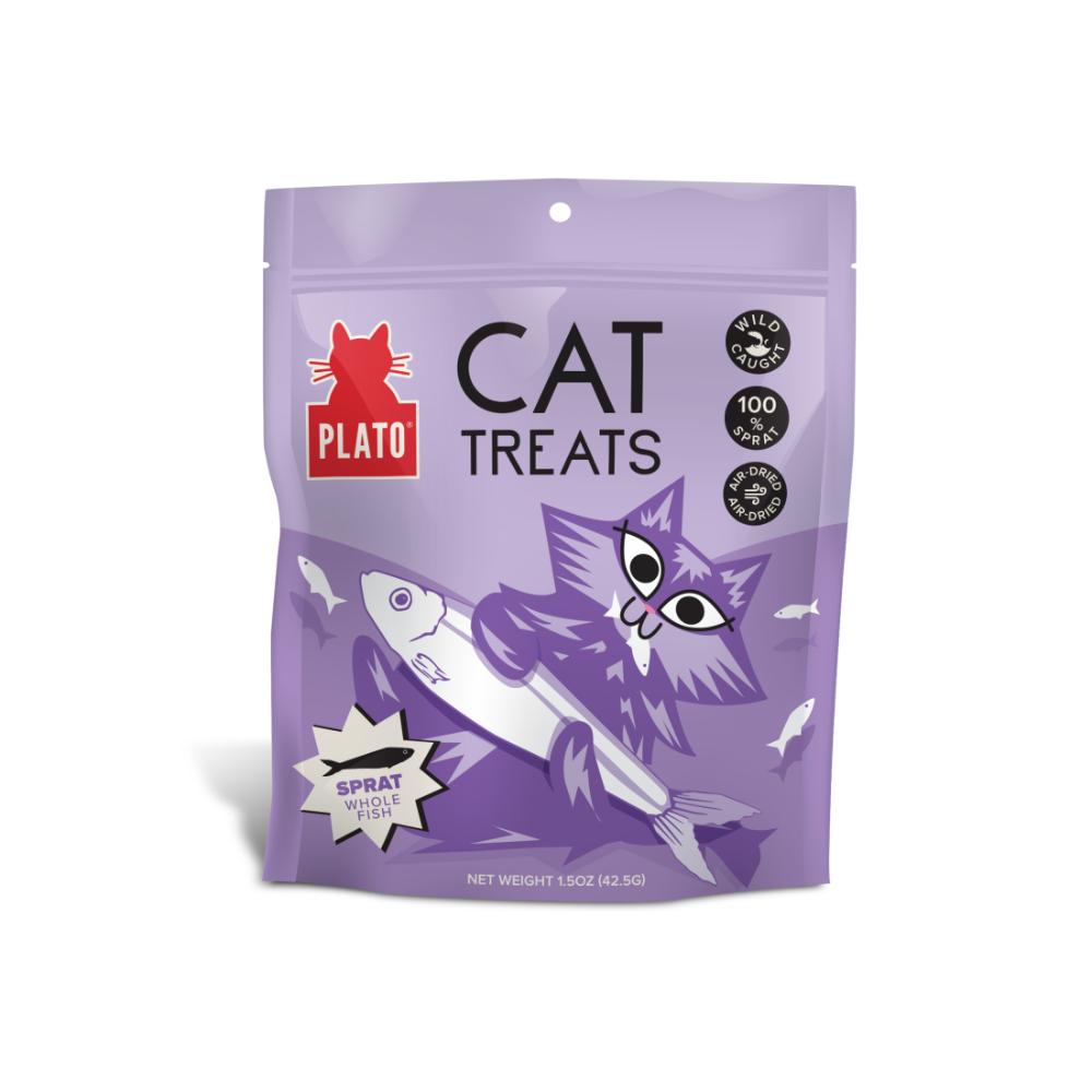 PLATO Air-Dried Baltic Sprat Treats, 71g (2.5oz)