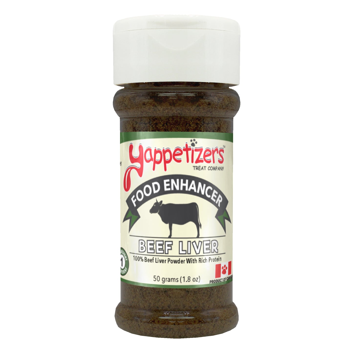YAPPETIZERS Beef Liver Food Enhancer Shaker, 50g