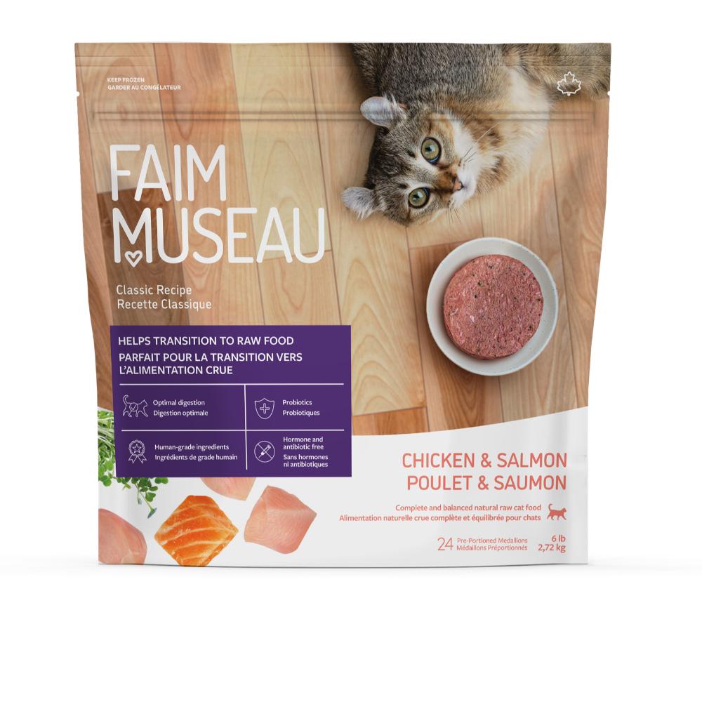 FAIM MUSEAU Raw Chicken & Salmon, 2.72kg