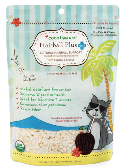 COCO THERAPY Hairball Plus Fibre, 198g (7oz)