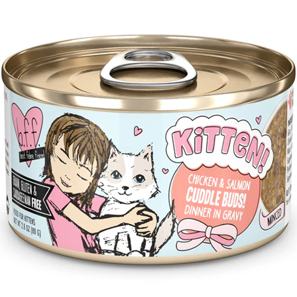 B.F.F. Kitten Pawsome Purrs! Chicken & Pumpkin in Gravy, 80g (2.8oz)