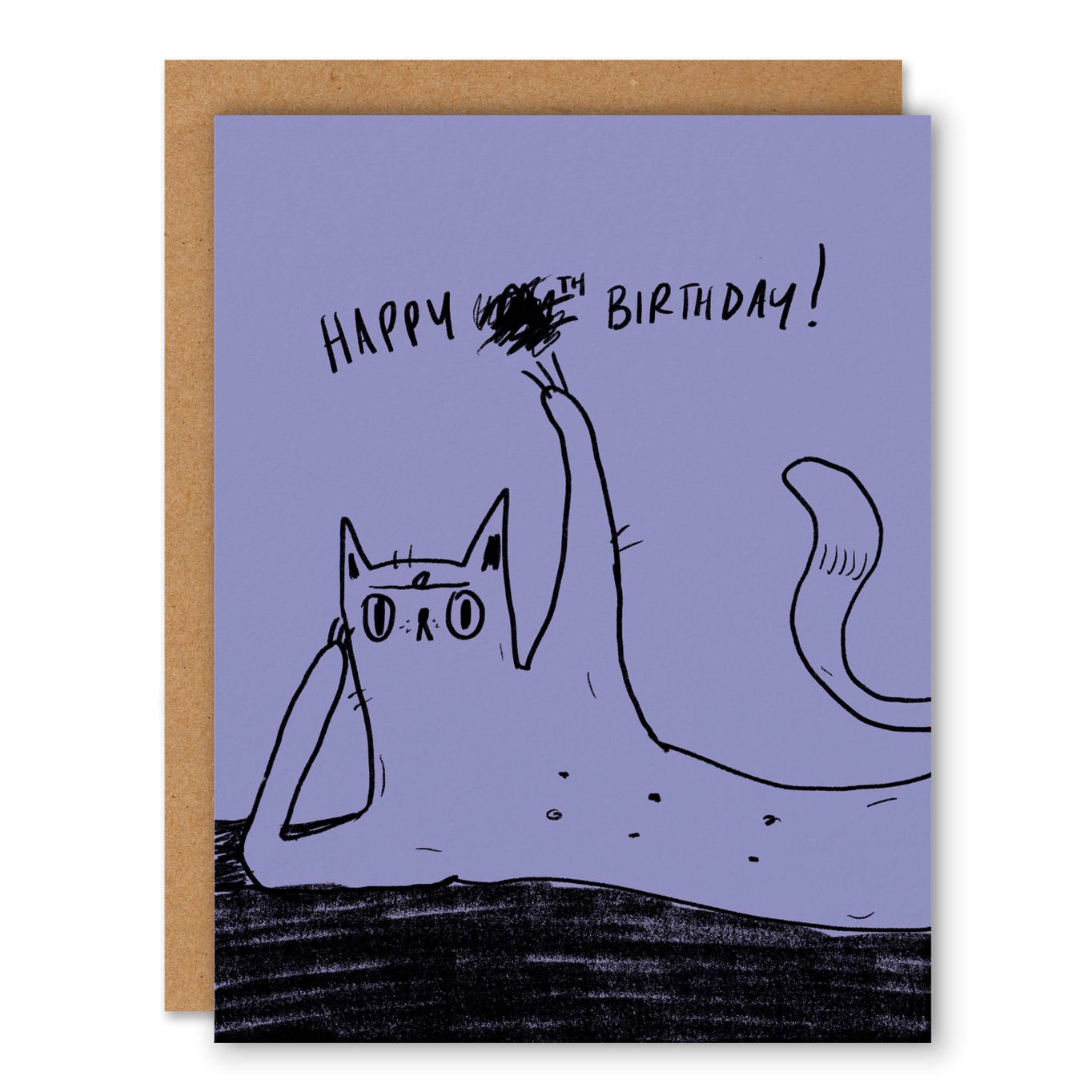BADGER & BURKE Indeterminate Birthday Card