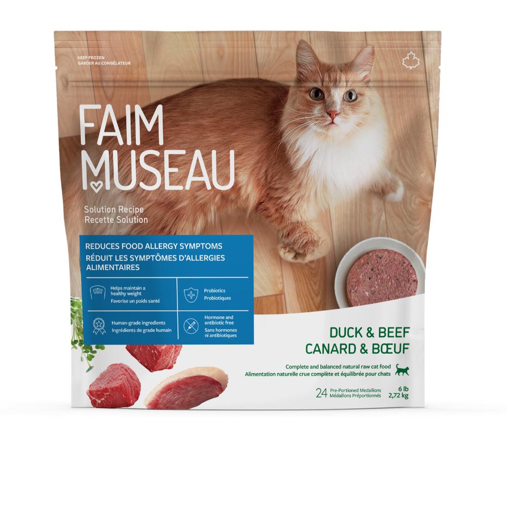 FAIM MUSEAU Raw Duck & Beef, 2.72kg