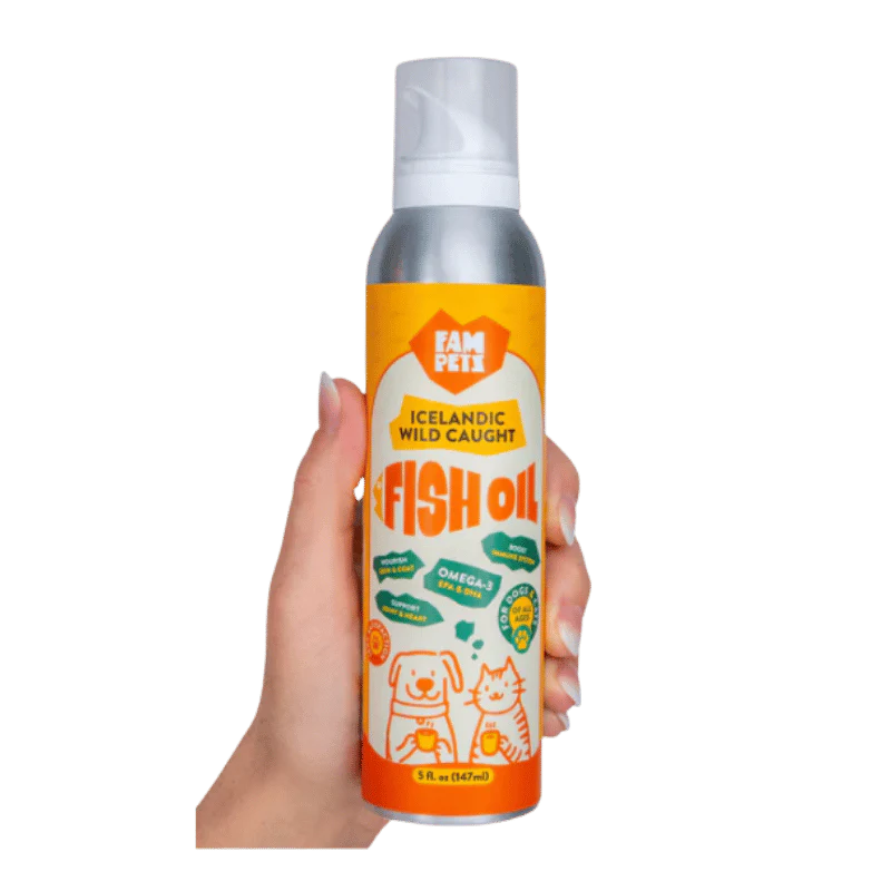 FAM PETS Icelandic Wild Caught Fish Oil, 147ml