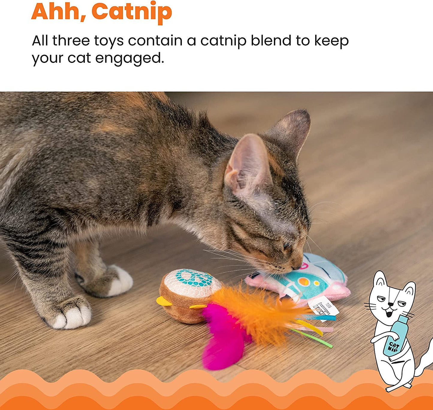 PETSTAGES Catstages Festival, 3pk