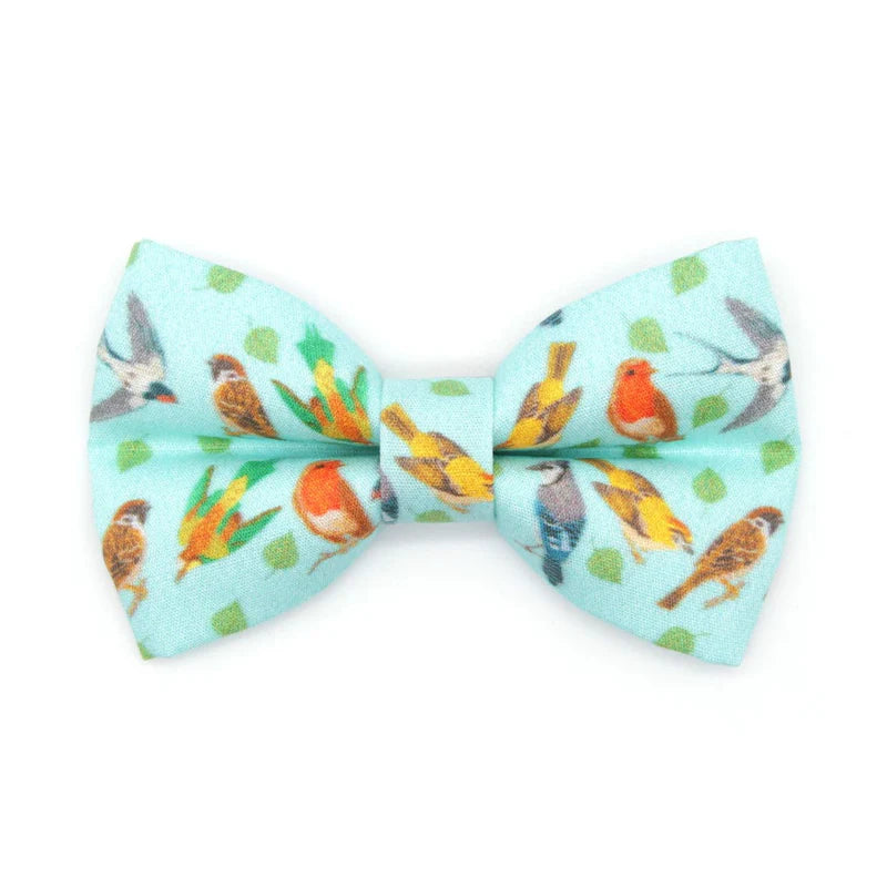 MADE BY CLEO Birds Of A Feather Bow Tie