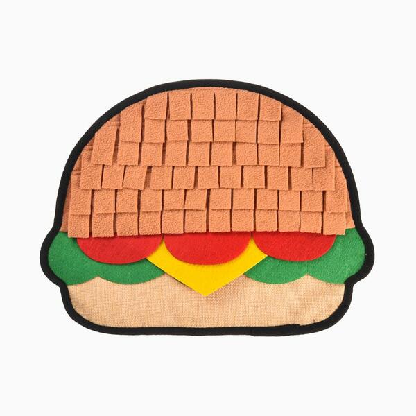 HUGSMART Hamburger Snuffle Mat