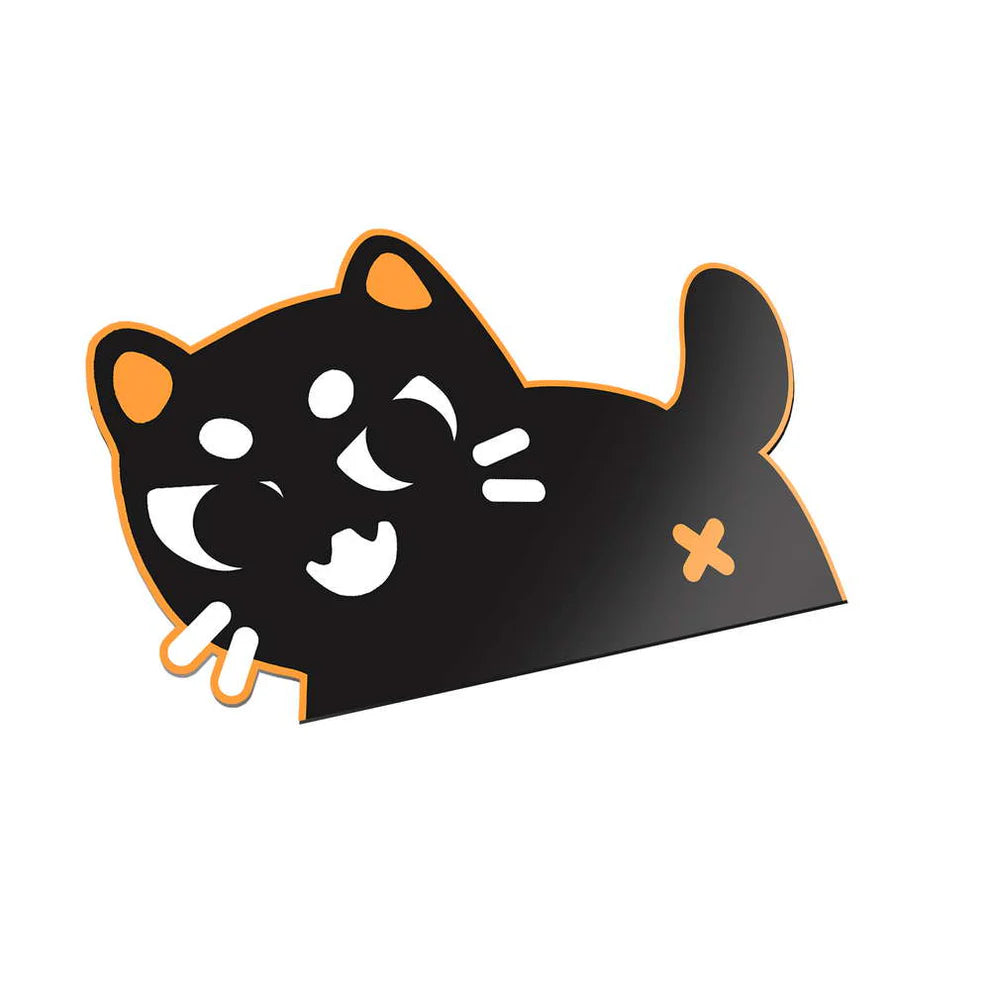 MAOFRIENDS Peeker Butt Black Cat Sticker