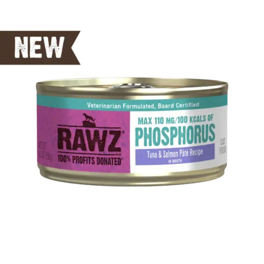 RAWZ Low Phosphorus Tuna & Salmon Pate, 155g (5.5oz)