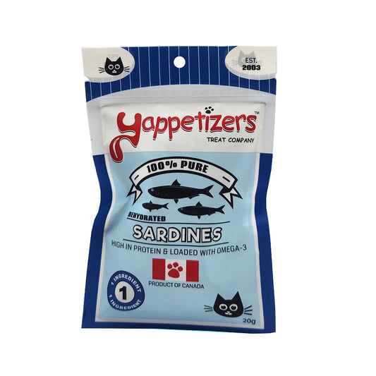 YAPPETIZERS Dehydrated Sardines, 20g
