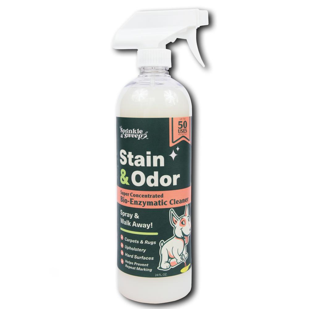 SPRINKLE & SWEEP Stain & Odor Eliminator Spray, 24oz