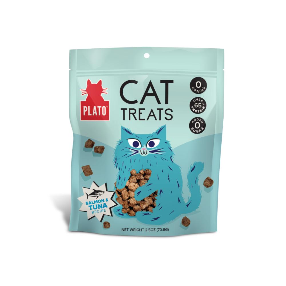 PLATO Tuna & Salmon Air-Dried Treats, 71g (2.5oz)