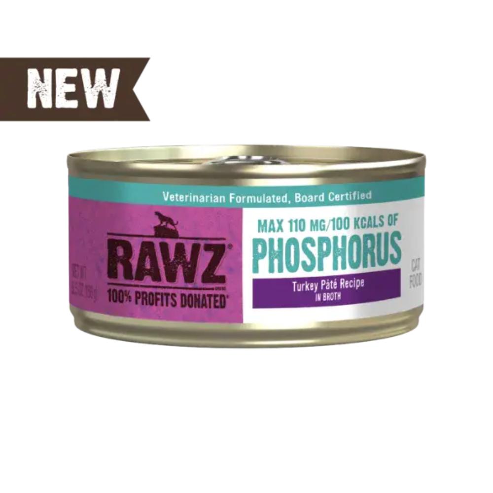 RAWZ Low Phosphorus Turkey Pate, 155g (5.5oz)