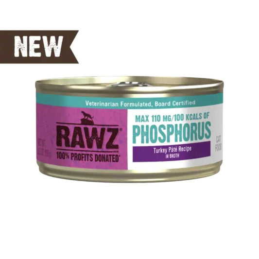 RAWZ Low Phosphorus Turkey Pate, 155g (5.5oz)