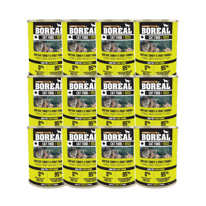 BORÉAL Heritage Turkey and Trout, 369g (13oz) *CASE (12 CANS)*