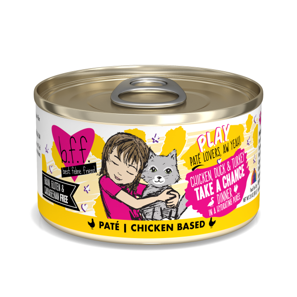 B.F.F. Take A Chance Chicken, Duck and Turkey Dinner Pâté, 80g (2.8oz)