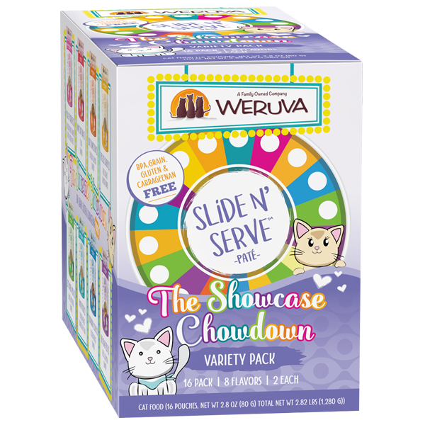 WERUVA Slide N Serve Showcase Chowdown Variety Pack 16 2.8oz