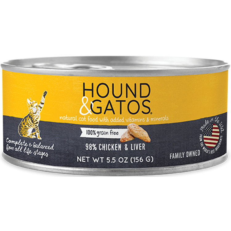 HOUND & GATOS Chicken and Liver Pâté 156g (5.5oz)