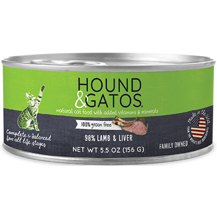 HOUND & GATOS Lamb and Liver Pâté, 156g (5.5oz)