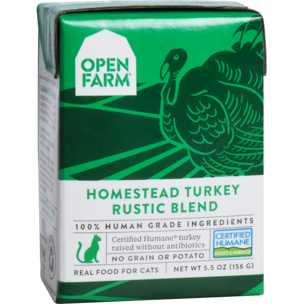 OPEN FARM Homestead Turkey Rustic Blend, 156g (5.5oz)