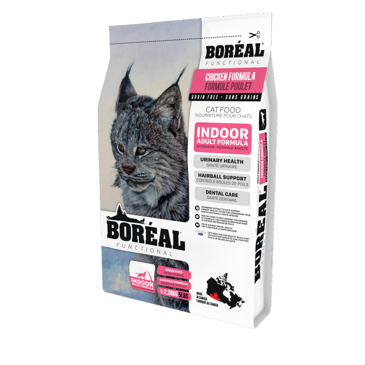 BOREAL Functional Indoor Adult Formula Chicken, 2.26kg (5lb)