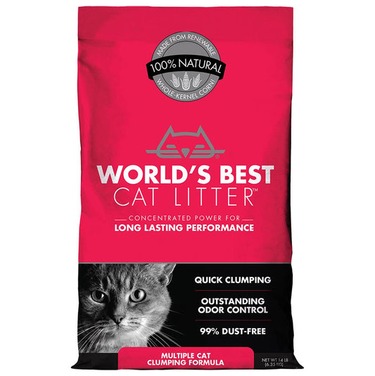 WORLD'S BEST CAT LITTER Multicat Clumping, 12.7kg (28lb)