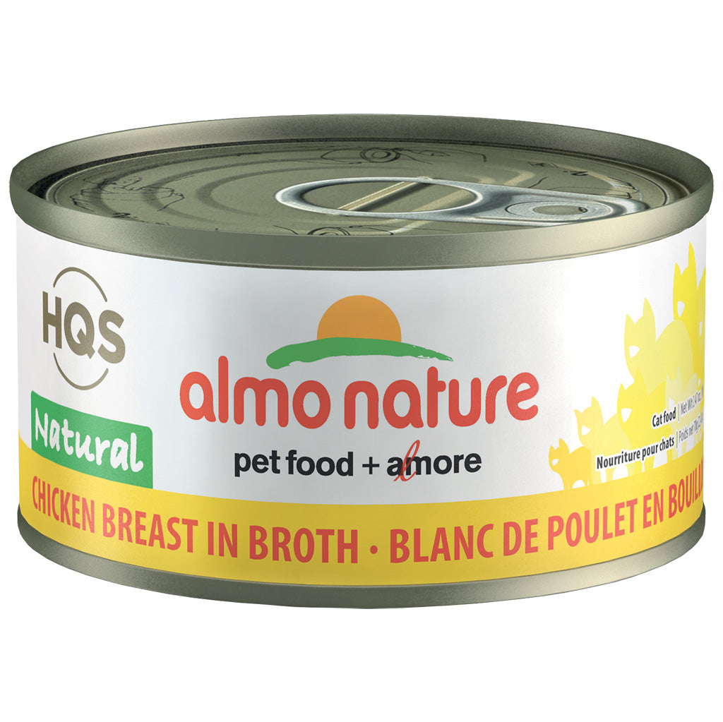 ALMO Natural Chicken Breast In Broth, 70g (2.4oz)