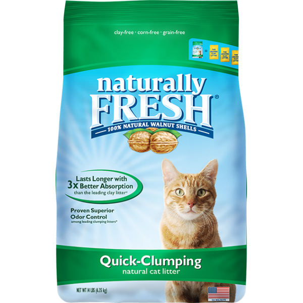 NATURALLY FRESH Quick-Clumping Litter 14lb