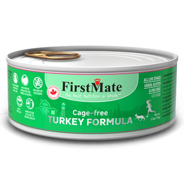 FIRSTMATE Limited Ingredient Diet: Cage-Free Turkey, 156g (5.5oz)