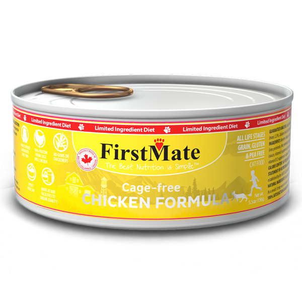 FIRSTMATE Limited Ingredient Diet: Cage-Free Chicken, 156g (5.5oz)