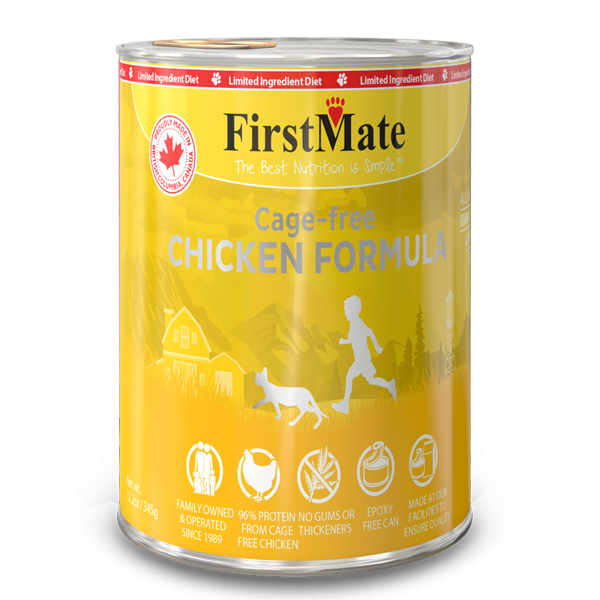 FIRSTMATE Limited Ingredient Diet: Cage-Free Chicken, 345g (12.2oz)