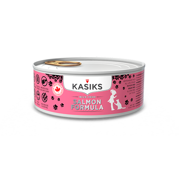 KASIKS Wild Coho Salmon Formula, 156g (5.5oz)