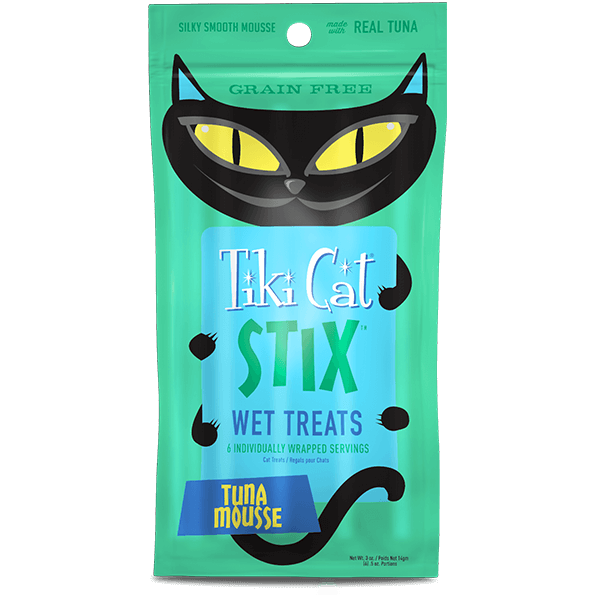 TIKI CAT Tuna Stix Tubes, 6 x 14g